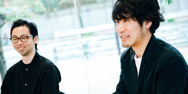 ソニーPCL株式会社 小塚悠介さん(左)、松田龍太さん(右)