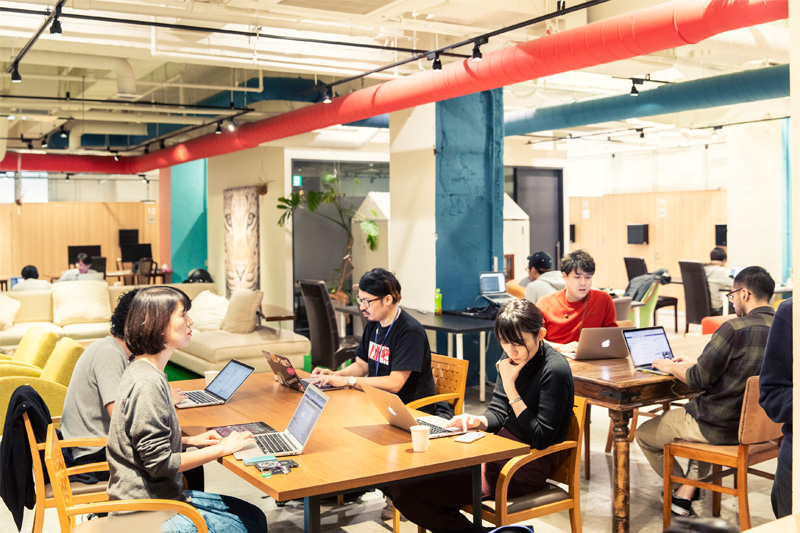 コワーキングスペース「<a href="http://thecompany.jp/" rel="noopener" target="_blank">The Company</a>」