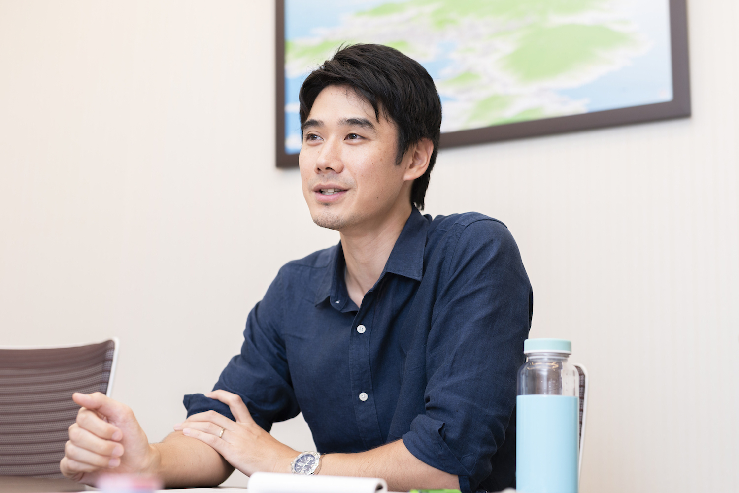 株式会社ゼンリン 事業統括本部 マップデザイン企画部の長縄樹里さん。マップデザイン企画部とは、その名の通り地図をデザインと見立て、グッズなどを企画&デザインする部署だそう